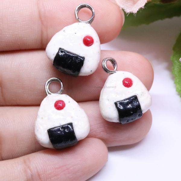 Ume Musubi Polymer Clay Charm picture