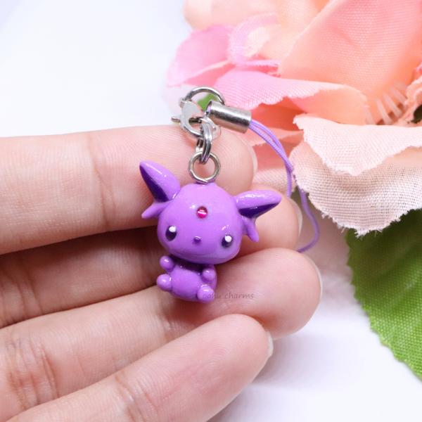 Espeon Polymer Clay Charm picture