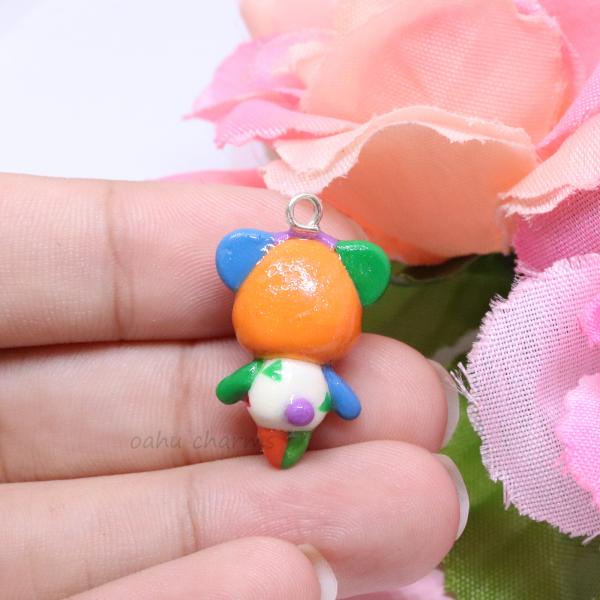Animal Crossing Stitches Polymer Clay Charm picture