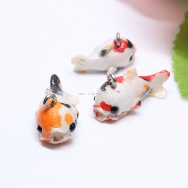 Koi/Carp Polymer Clay Charm picture