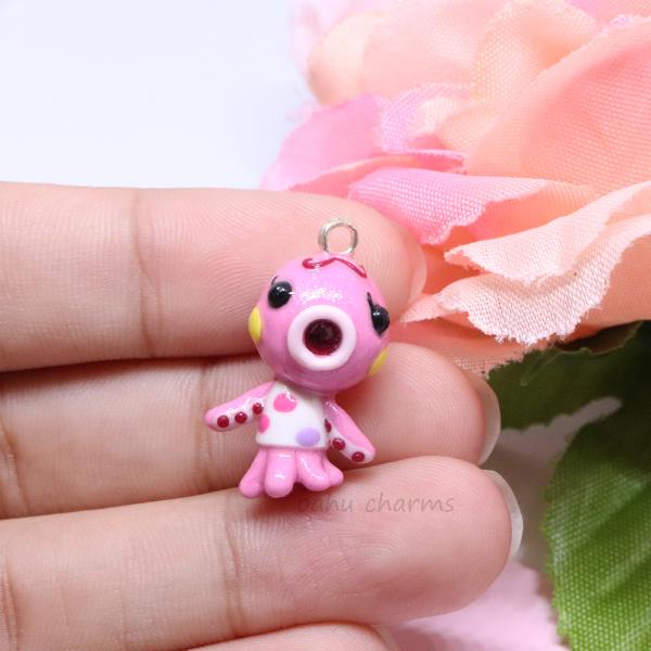 Animal Crossing Marina Polymer Clay Charm picture