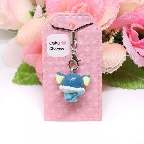Vaporeon Polymer Clay Charm picture