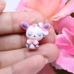 Sylveon Polymer Clay Charm