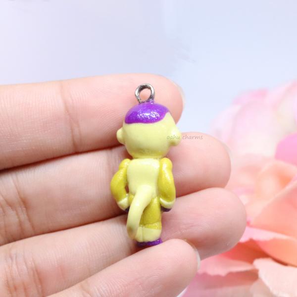 Golden Frieza Polymer Clay Charm picture