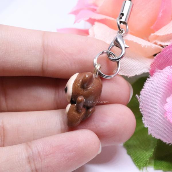 Monkey Polymer Clay Charm picture