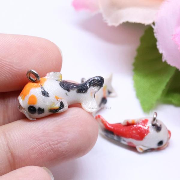 Koi/Carp Polymer Clay Charm picture