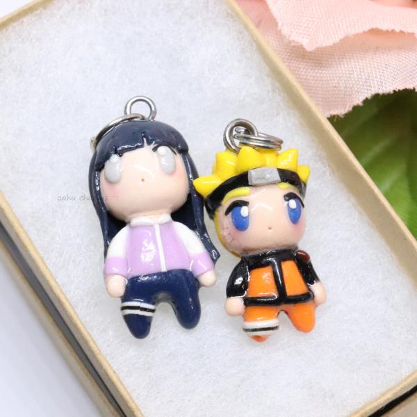 Naruto Inspired Character Polymer Clay Charm (2 styles available) picture