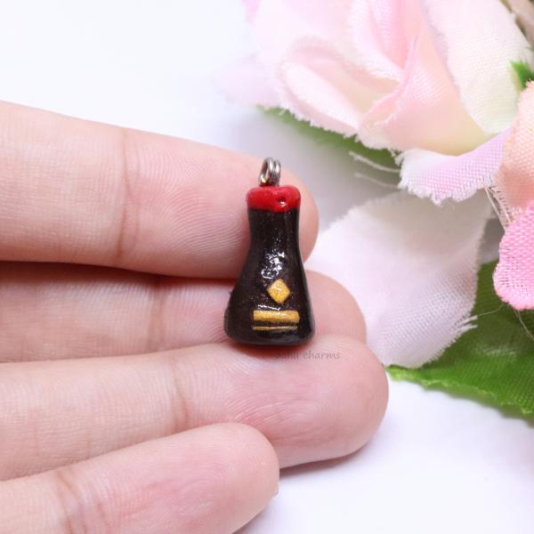 Shoyu Bottle Polymer Clay Charm picture