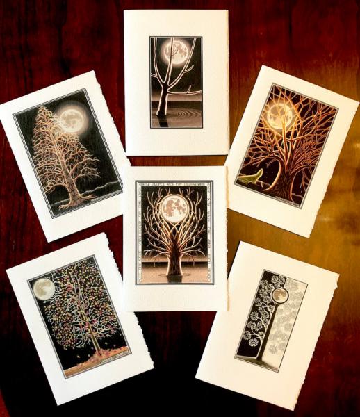 GREETING CARDS - Assorted Trees