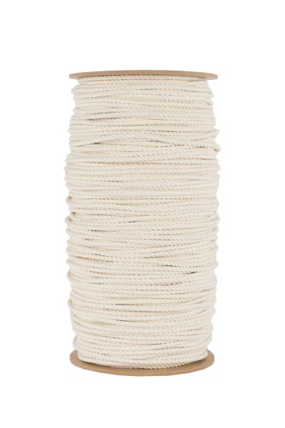 5mm Cotton Rope 1000' Spool - Natural