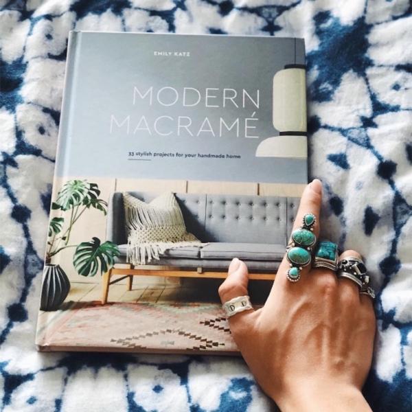 Modern Macramé: 33 Stylish Projects for Your Handmade Home by Emily Katz