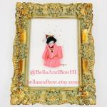 Limited Edition Hinamatsuri Framed Ribbon Art