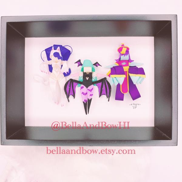 Limited Edition Dark Stalkers Framed Ribbon Art