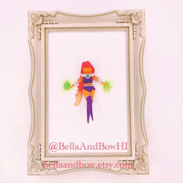 Limited Edition Starfire Framed Ribbon Art picture