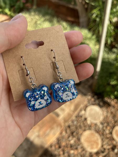 Blue Bear Earrings picture