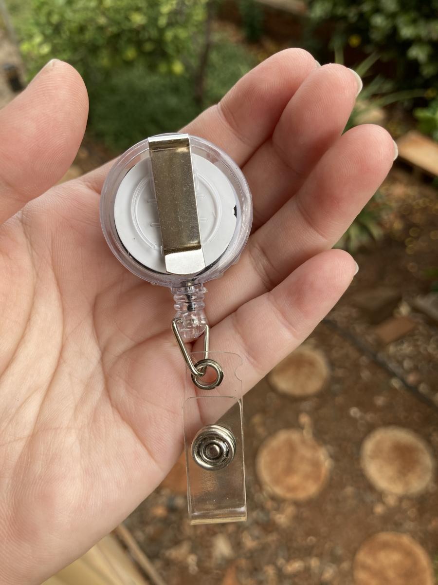 Green Gudetama Badge Reel picture