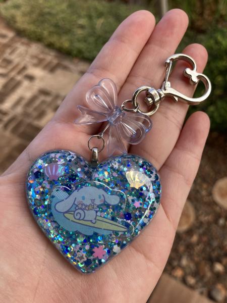 Cinnamoroll Puffy Heart Charm picture