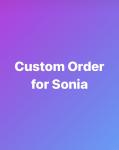 Custom Order for Sonia