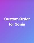 Custom Order for Sonia