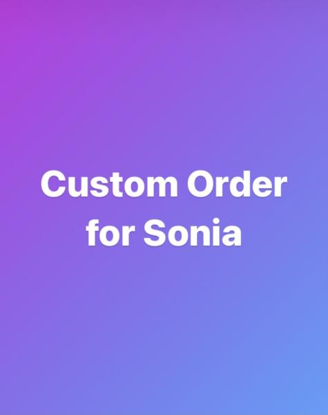Custom Order for Sonia