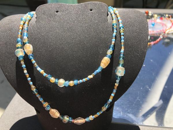 Beaded necklace picture