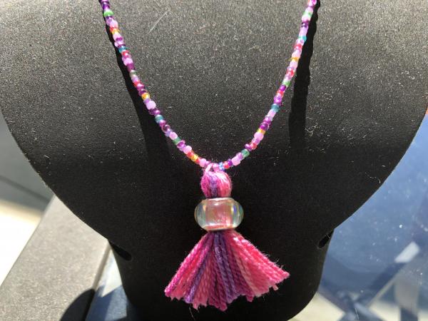 Beaded necklace picture