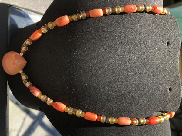 Beaded necklace picture