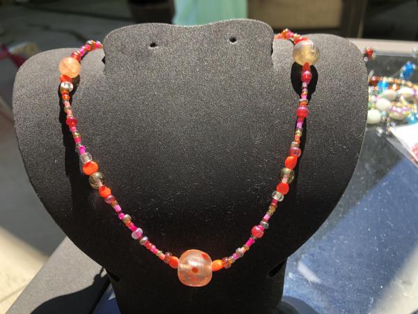 Beaded necklace picture