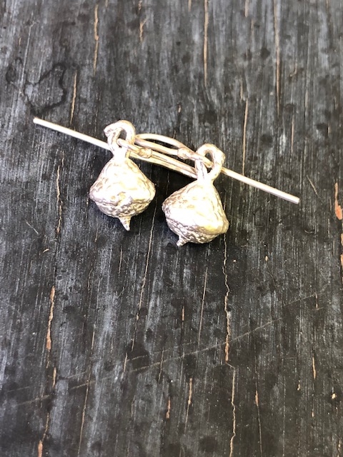 Tiny Willow Acorn earrings