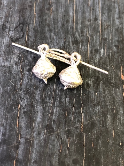 Tiny Willow Acorn earrings picture