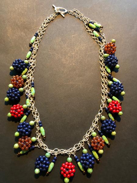 Necklace Double Strand - Charm 7