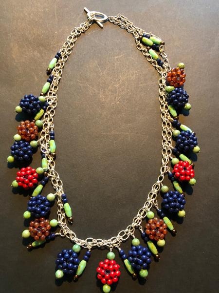 Necklace Double Strand - Charm 7 picture