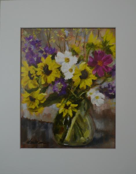 Cheerful Bouquet Print picture