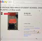 Painted Virco Student Chairs