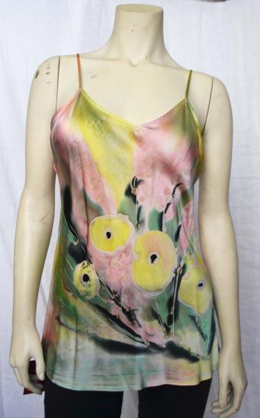 Yellow daisy red floral Camisole picture