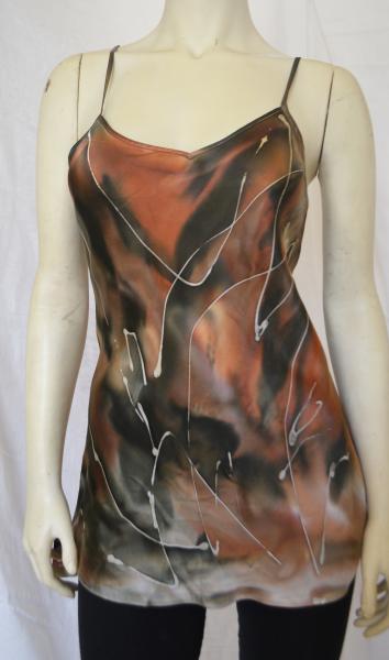 Brown Abstract Camisole picture