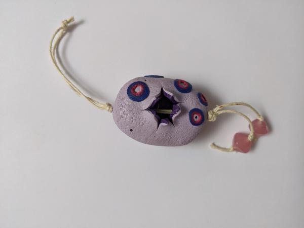 Ornament, ID , Key chain - Light purple picture