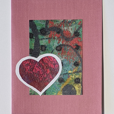card - You Make My Heart POP #5 ; 4.5"x5.5" picture