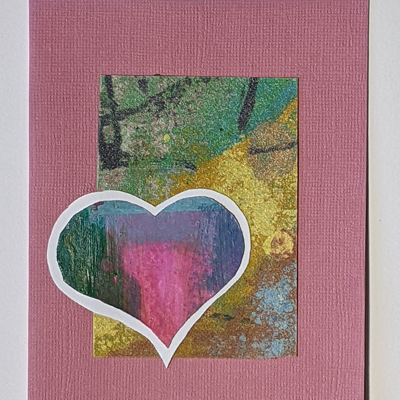 card - You Make My Heart POP #4 ; 4.5"x5.5" picture