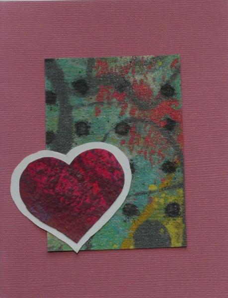 card - You Make My Heart POP #5 ; 4.5"x5.5" picture