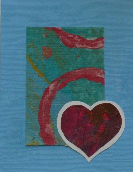 card - You Make My Heart POP #7 ; 4.5"x5.5" picture