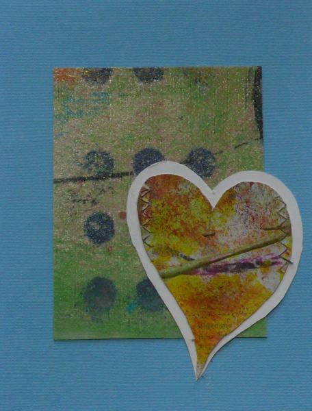 card - You Make My Heart POP #6 ; 4.5"x5.5" picture