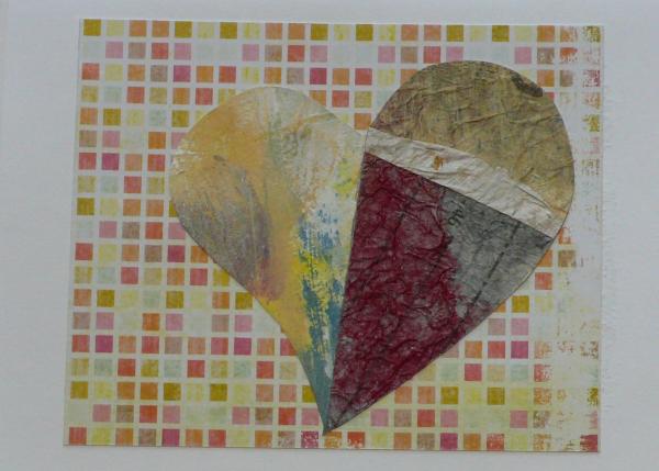 card -Two Hearts as One #11 ; 5"x7"