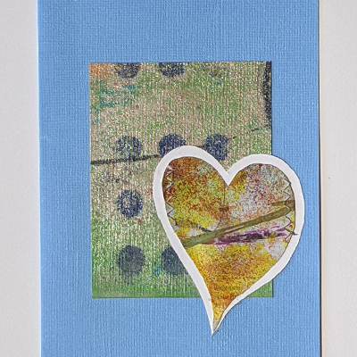 card - You Make My Heart POP #6 ; 4.5"x5.5" picture