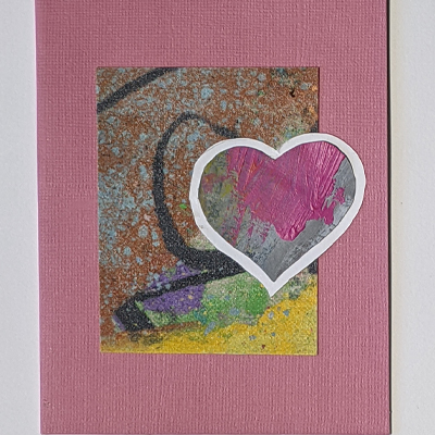 card - You Make My Heart POP #2 ; 4.5"x5.5" picture