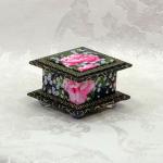 Maesy Washi Covered Box, 3"x3" (brim to brim); 2" tall