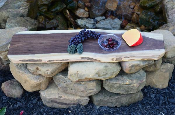 Walnut charcuterie board/grazing board picture