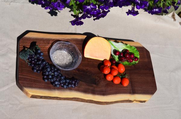 Walnut charcuterie board/grazing board picture