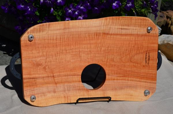 Maple Charcuterie board with Horse Shoe handles picture