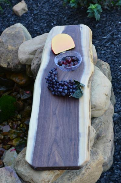 Walnut charcuterie board/grazing board picture